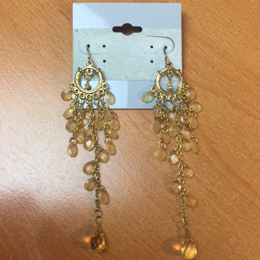 New Dangle Bead Earrings